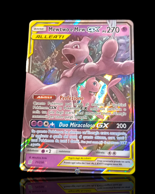 Mewtwo e Mew Gx Tag Team