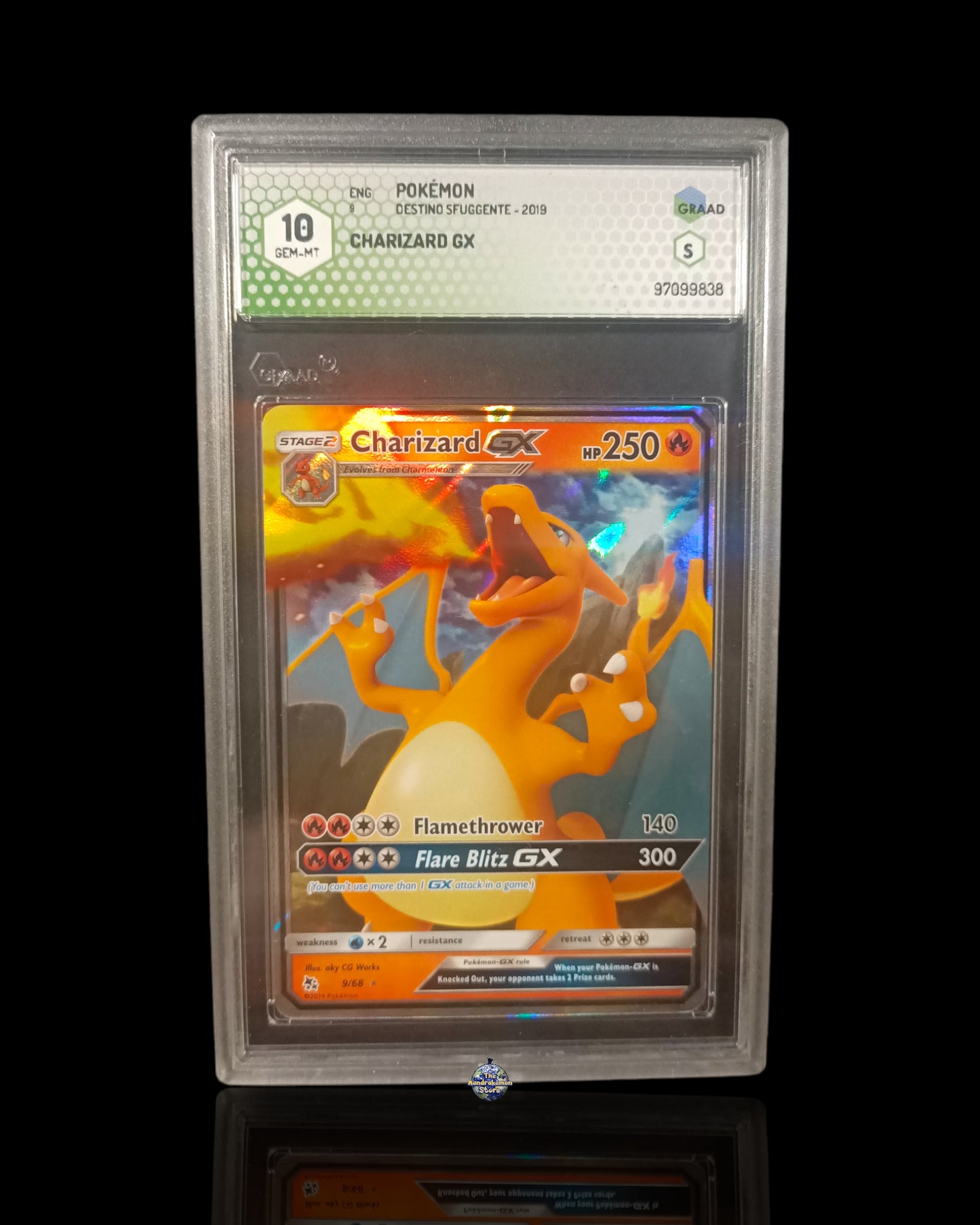 Charizard GX Graad 10