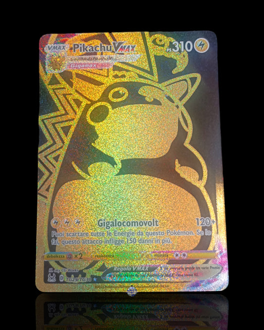 Pikachu Vmax Gold