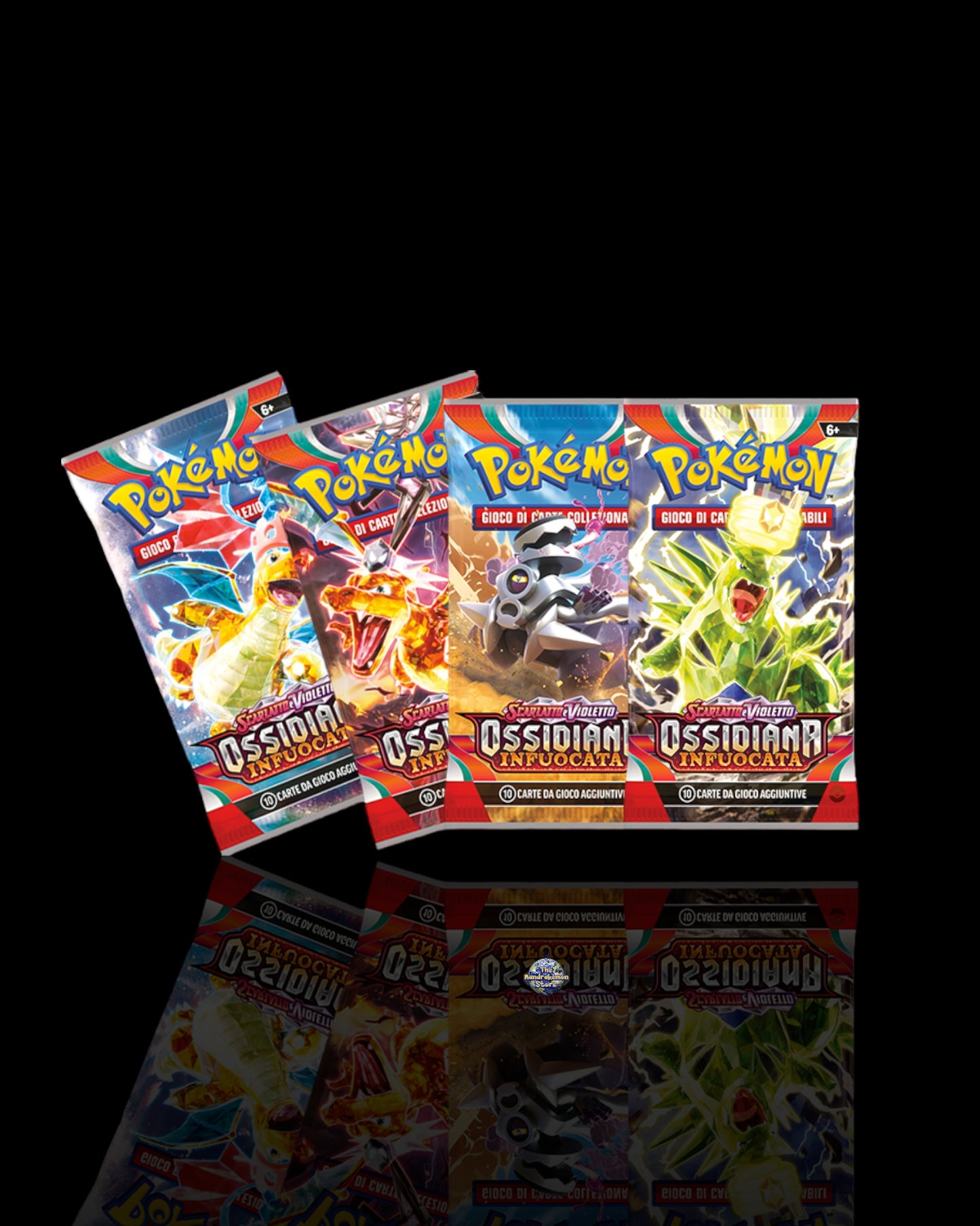 Display Pokémon Ossidiana Infuocata 36 Buste