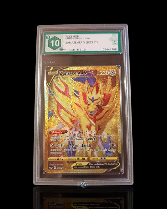 Zamazenta V Gold GRAAD 10