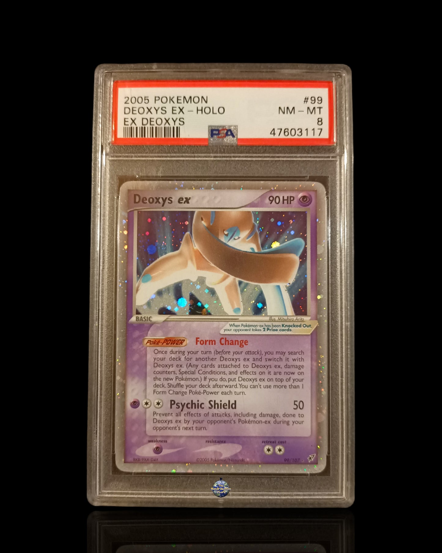 Deoxys Ex Holo PSA8