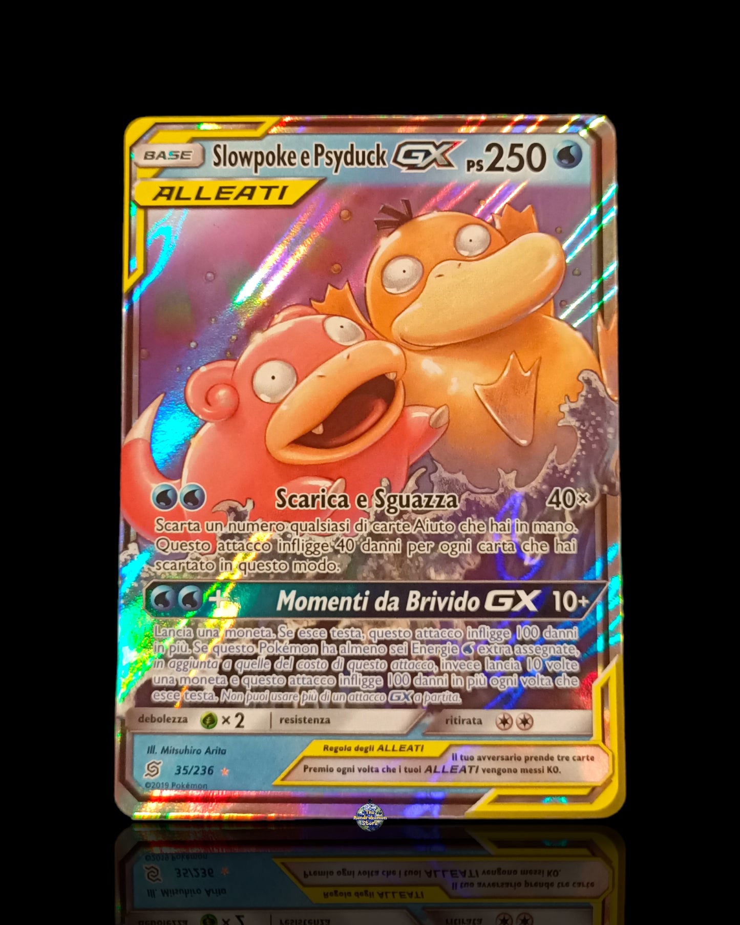 Slowpoke e Psyduck GX Alleati