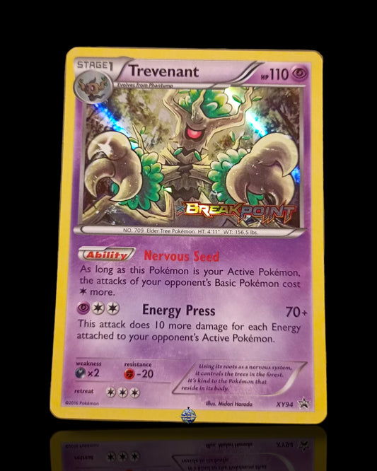 Trevenant Holo Stamped BreakPoint PROMO