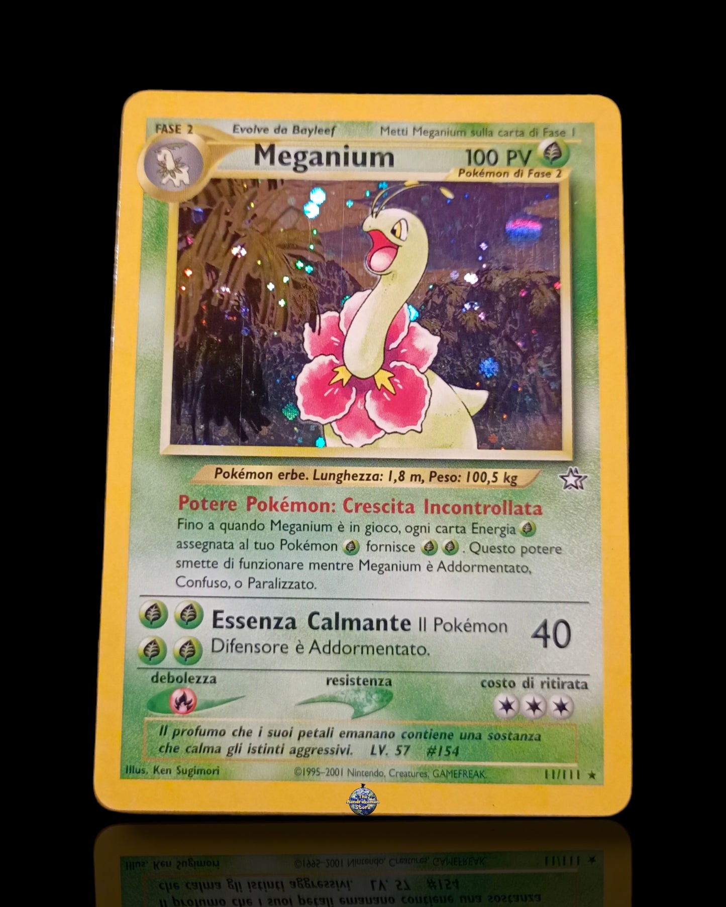 Meganium Holo Neo Genesis