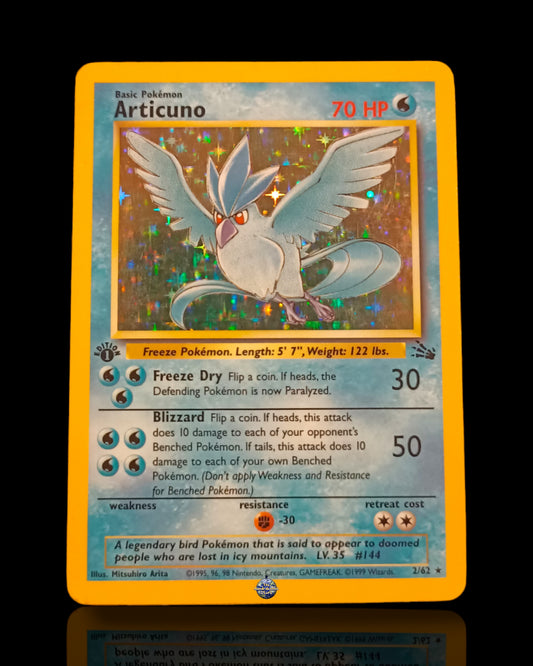 Articuno 1ed Holo Fossil