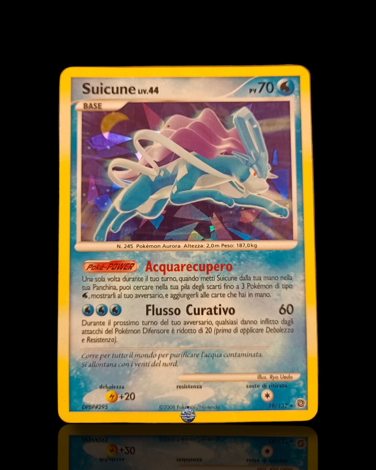 Suicune LV.44 Holo Cracked Ice