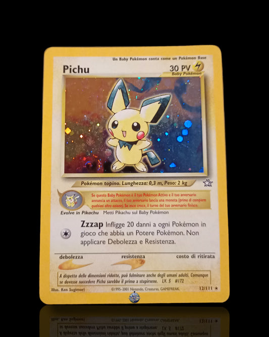 Pichu Holo Neo Genesis