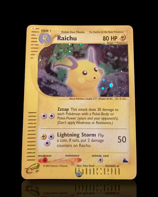 Raichu Holo Skyridge