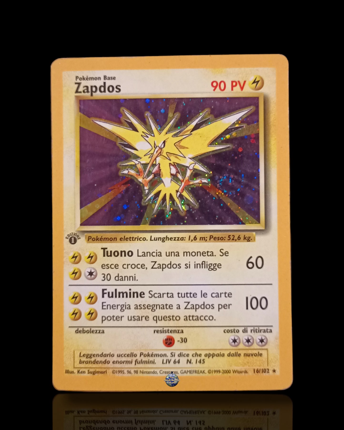 Zapdos Holo 1a Edizione