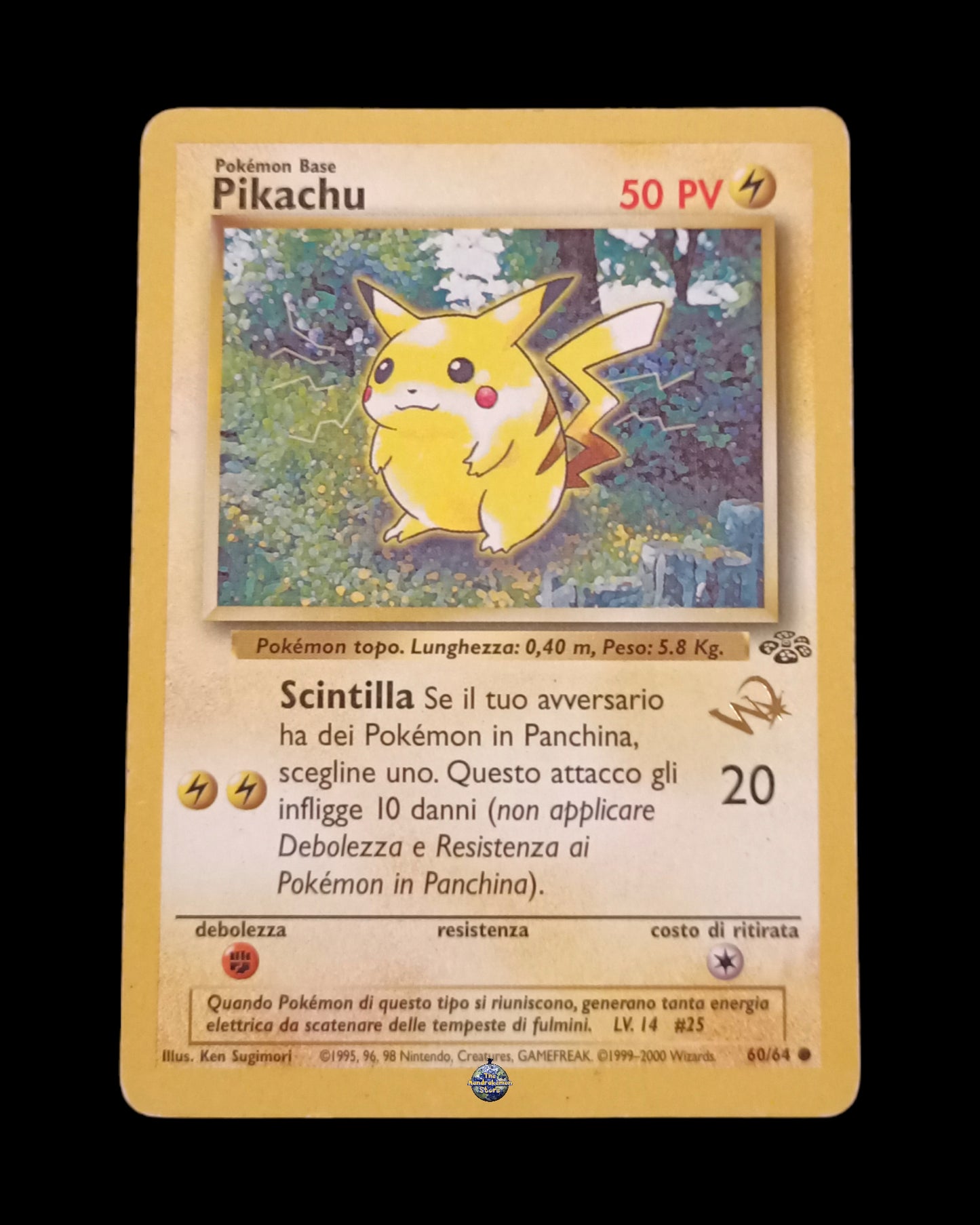 Pikachu Wizard Stamp