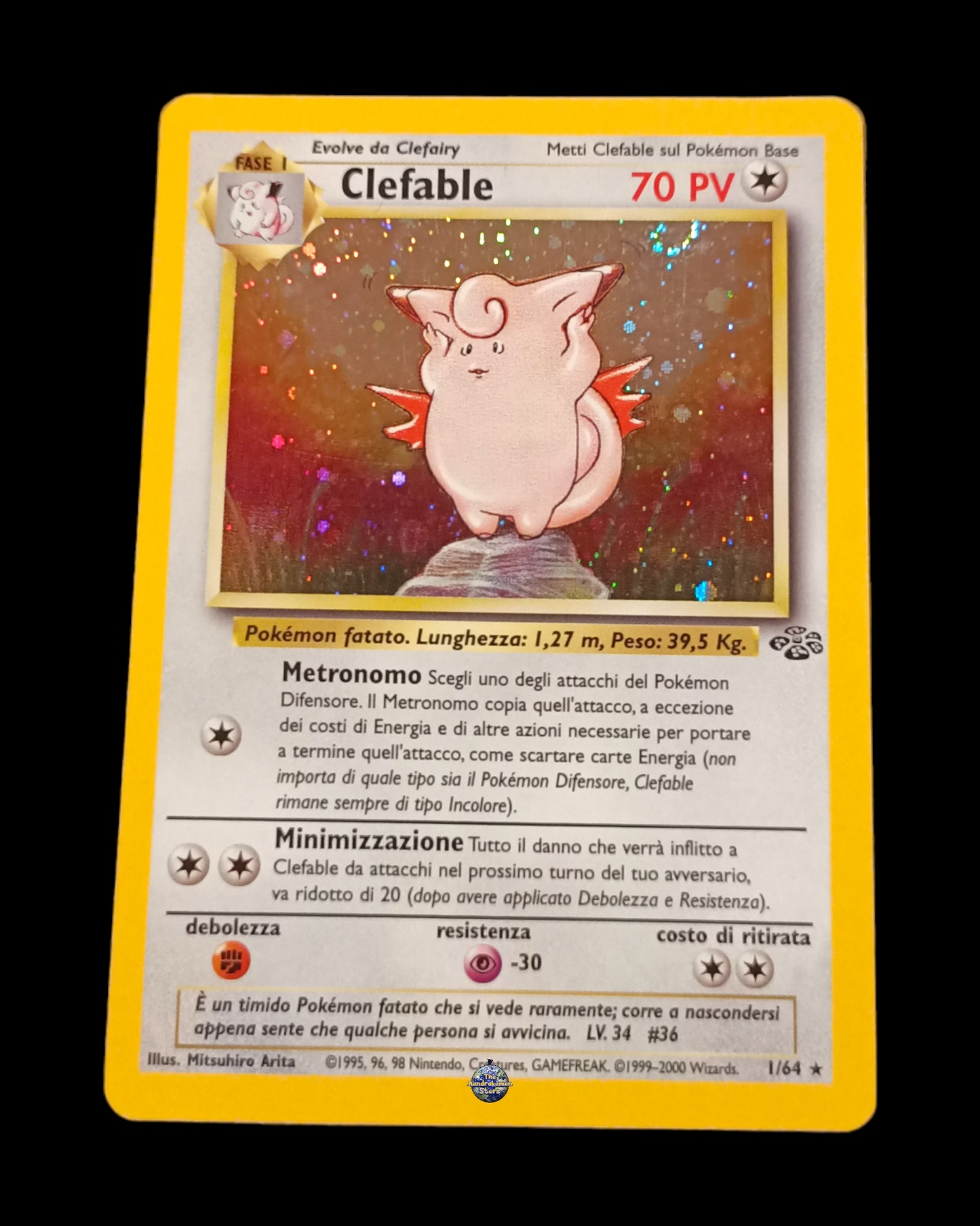 Clefable Holo Jungle