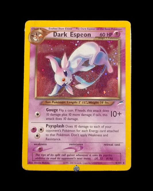 Dark Espeon Holo Neo