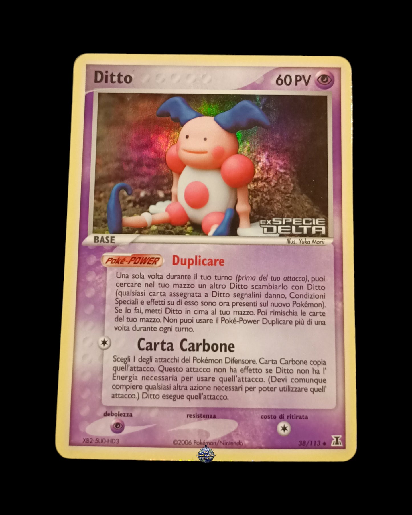 Ditto (Mr Mime) Holo Stamped Ex Delta Species