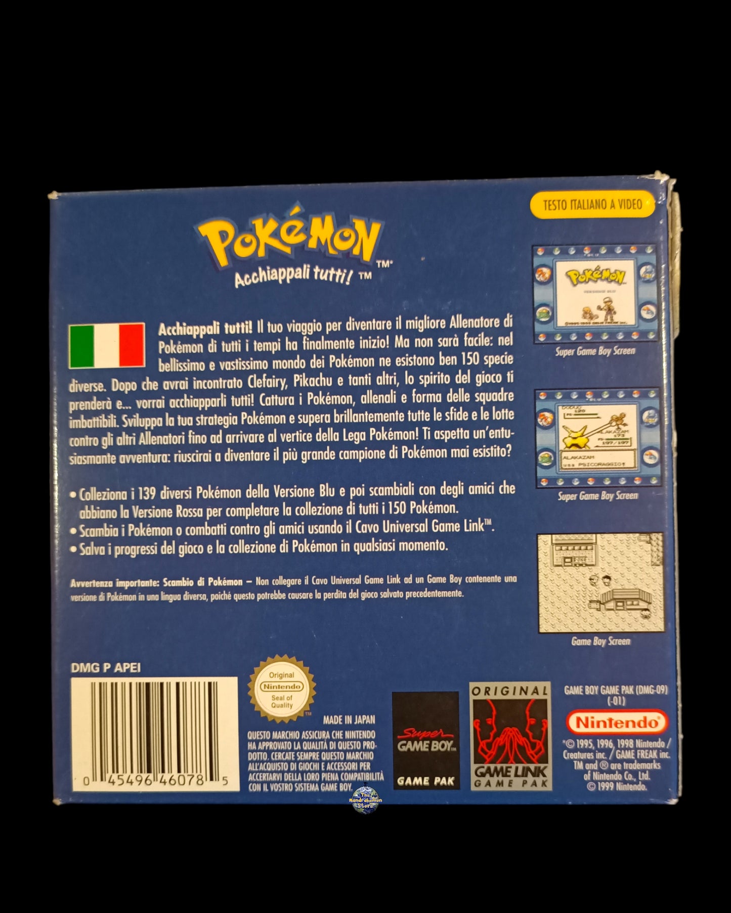 Gioco Pokèmon Blu Game Boy Color