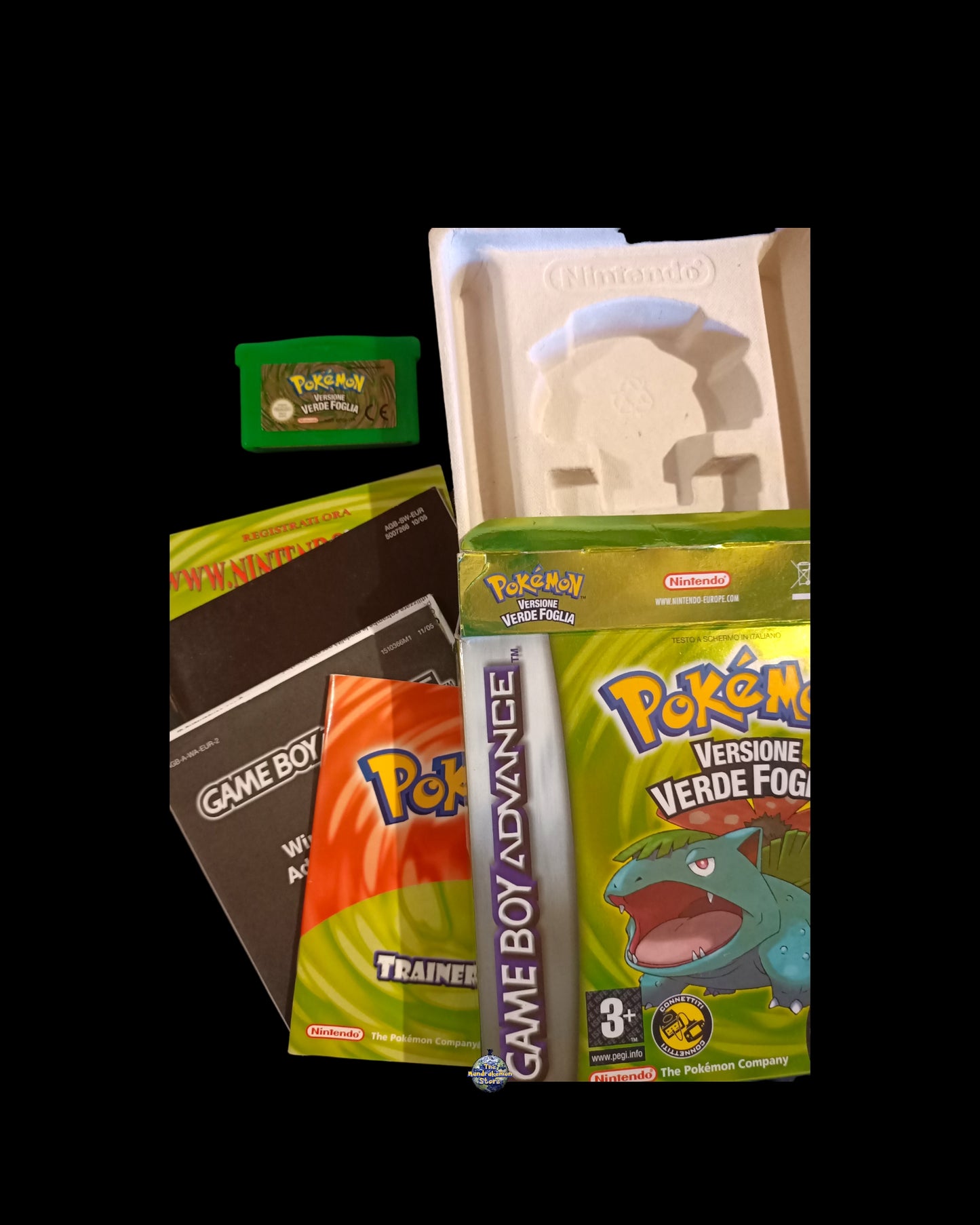 Gioco Pokemon Verde Foglia Game Boy Advance