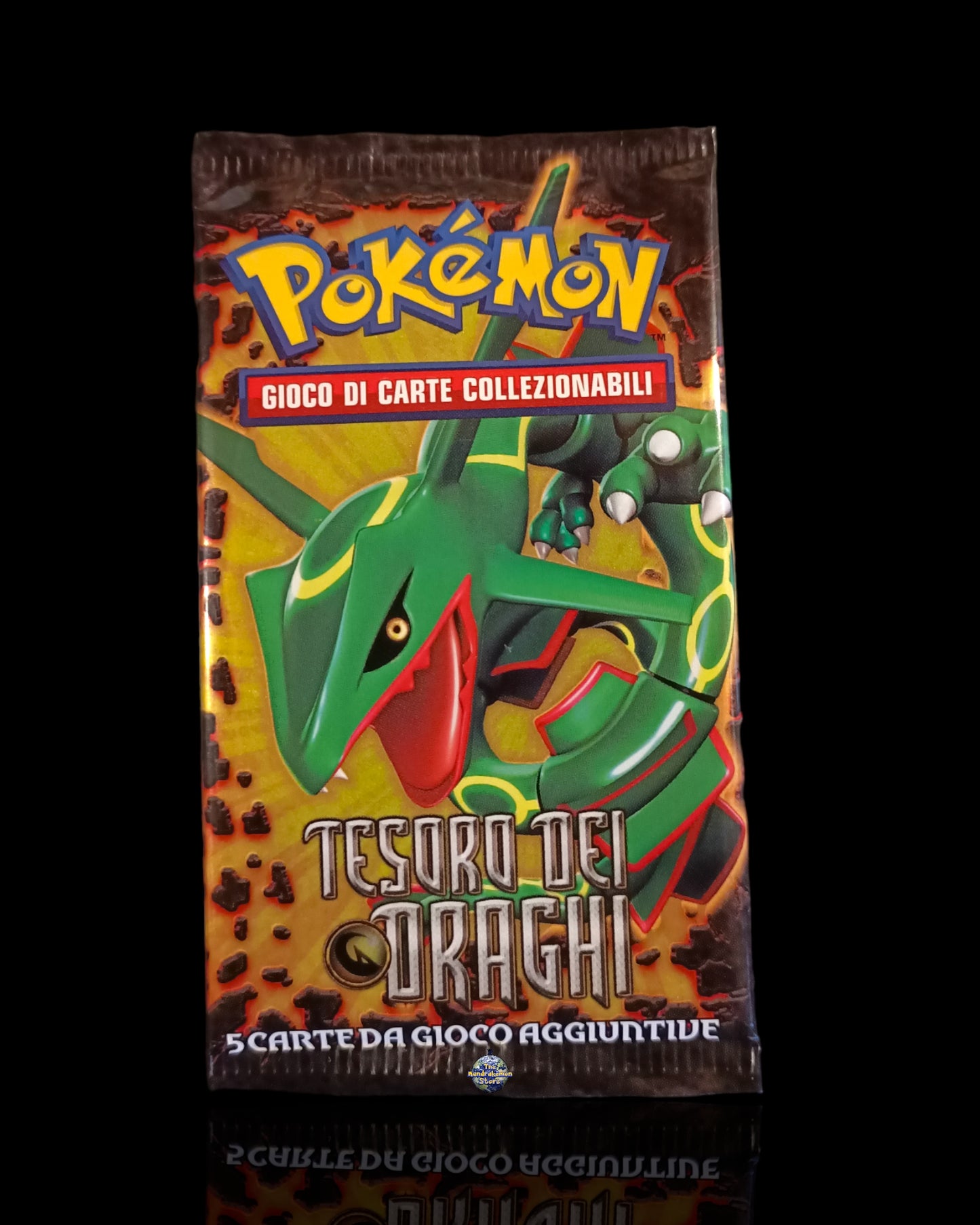 Pack Tesoro dei Draghi Nero e Bianco (Art Rayquaza)