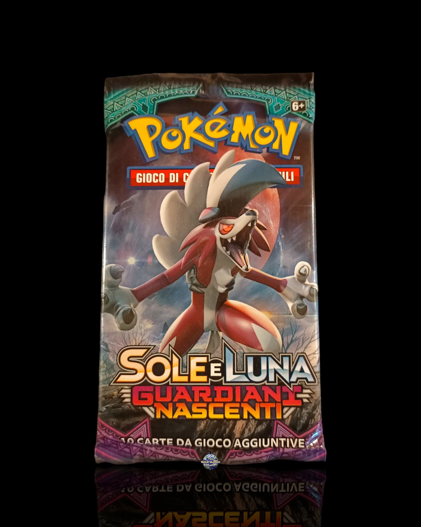 Pack Guardiani Nascenti Sole e Luna (Art Lycanroc)