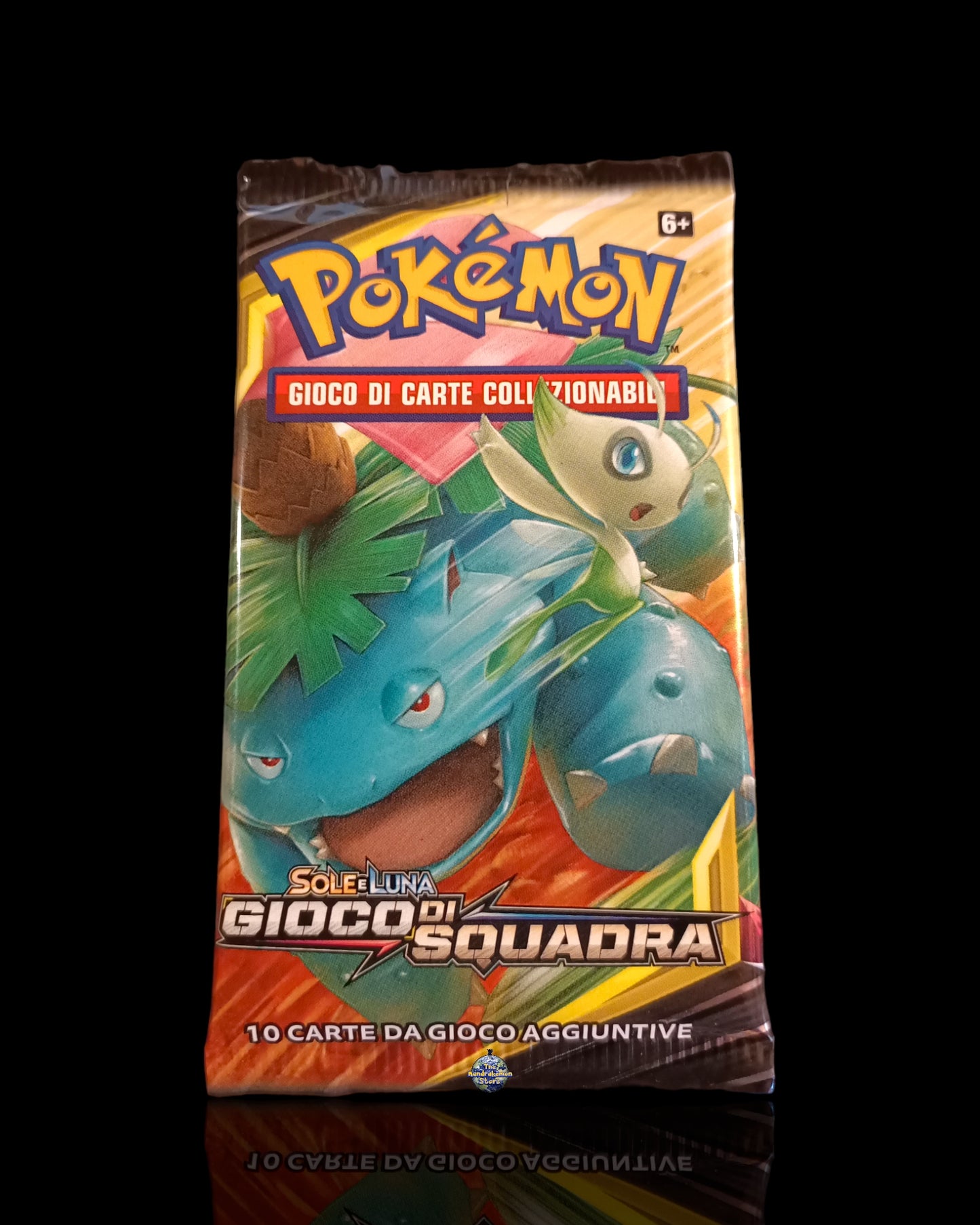 Pack Gioco di Squadra Sole e Luna (Art Venusaur e Celebi)