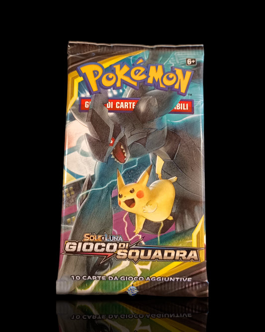 Pack Gioco di Squadra Sole e Luna (Art Pikachu e Zekrom)