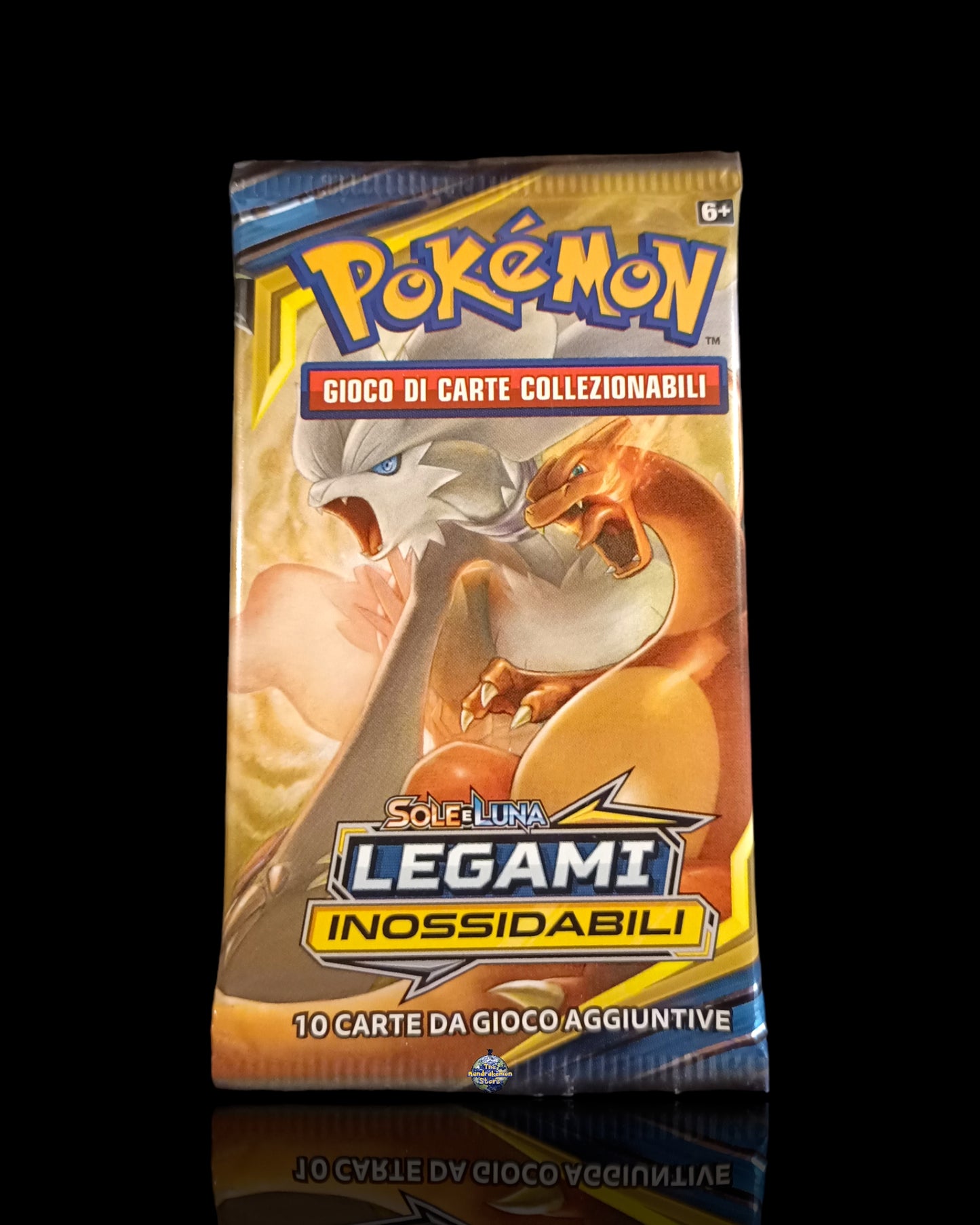 Pack Legami Inossidabili Sole e Luna (Art Reshiram e Charizard)