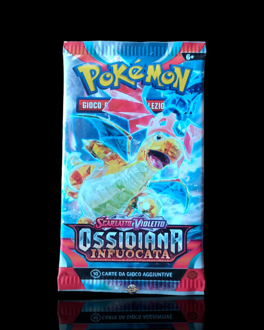 Pack Ossidiana Infuocata Scarlatto e Violetto (Art Dragonite)