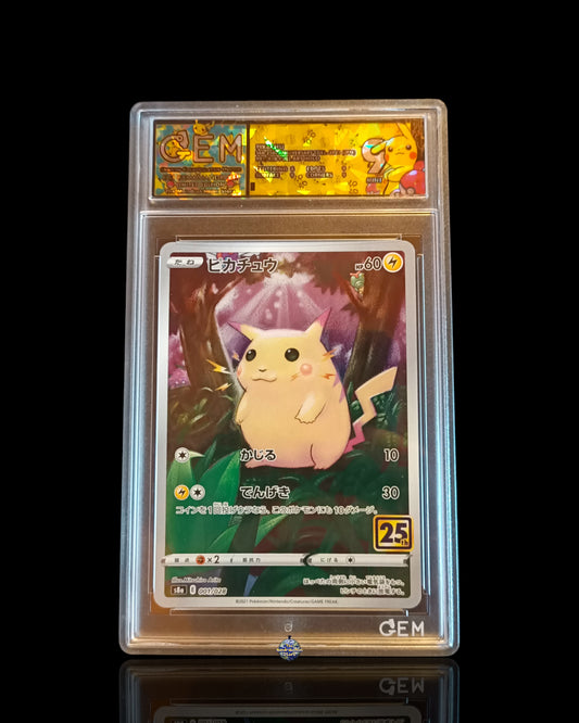 Pikachu 25th GEM 9