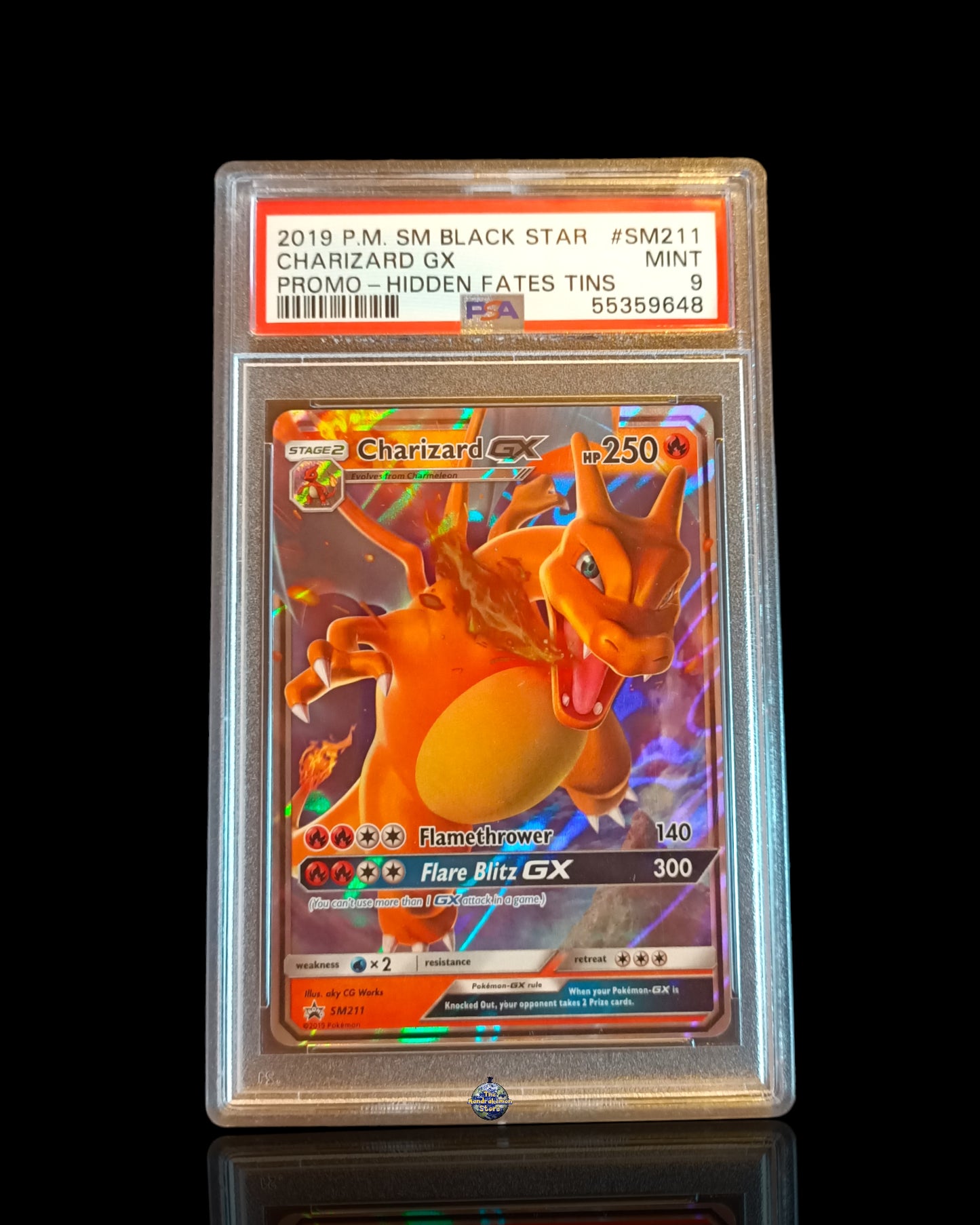 Charizard GX Promo PSA 9