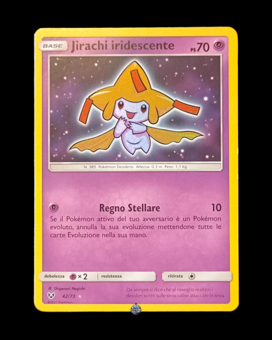 Jirachi Iridescente Holo