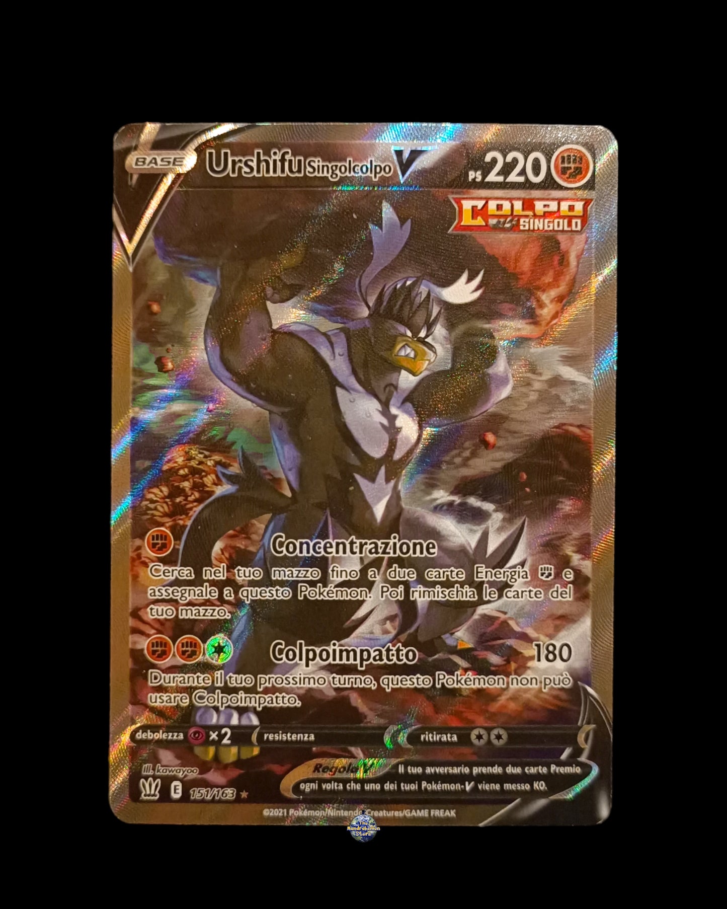 Urshifu Singolcolpo V Full Art