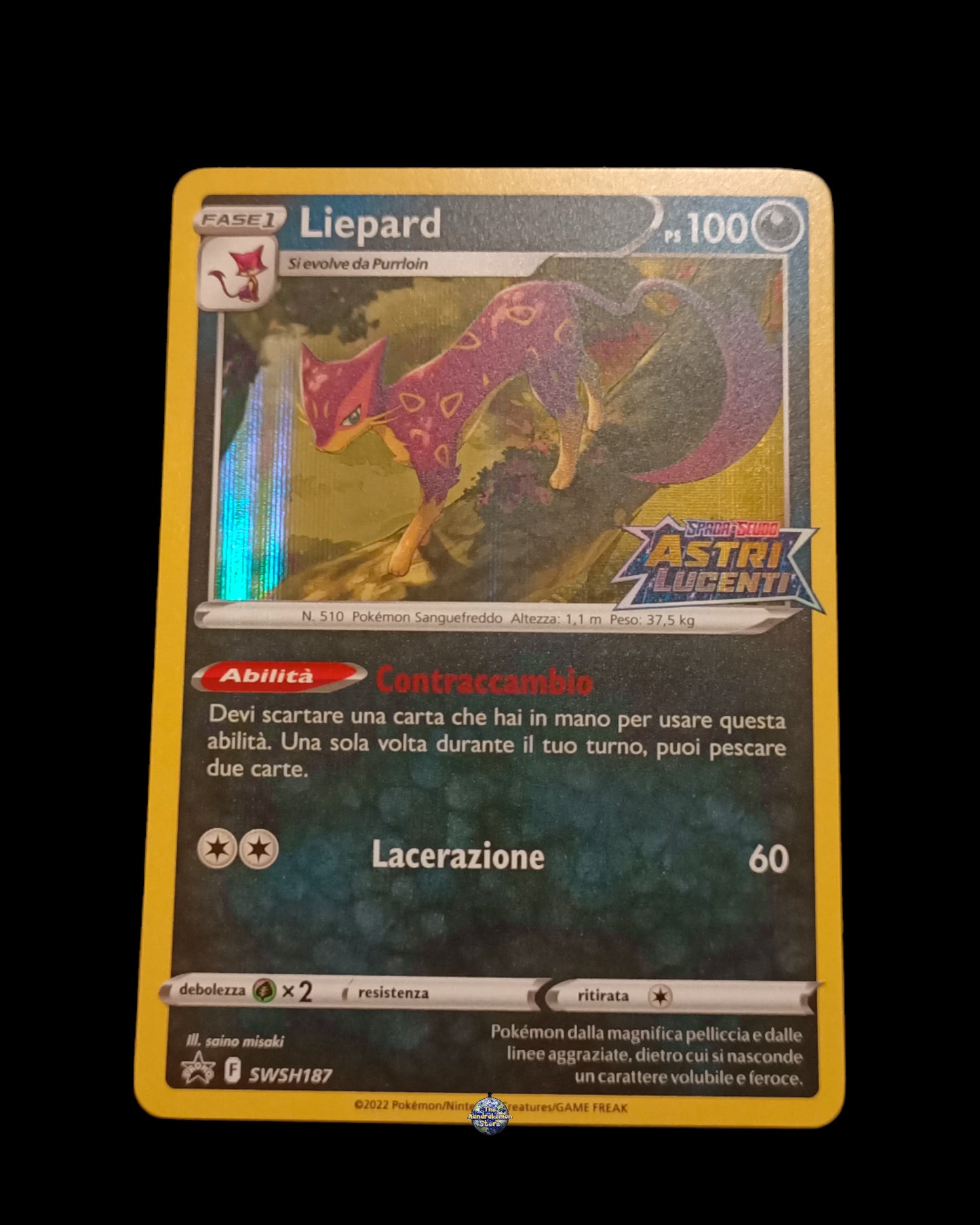 Liepard Holo Stamped Promo Astri Lucenti