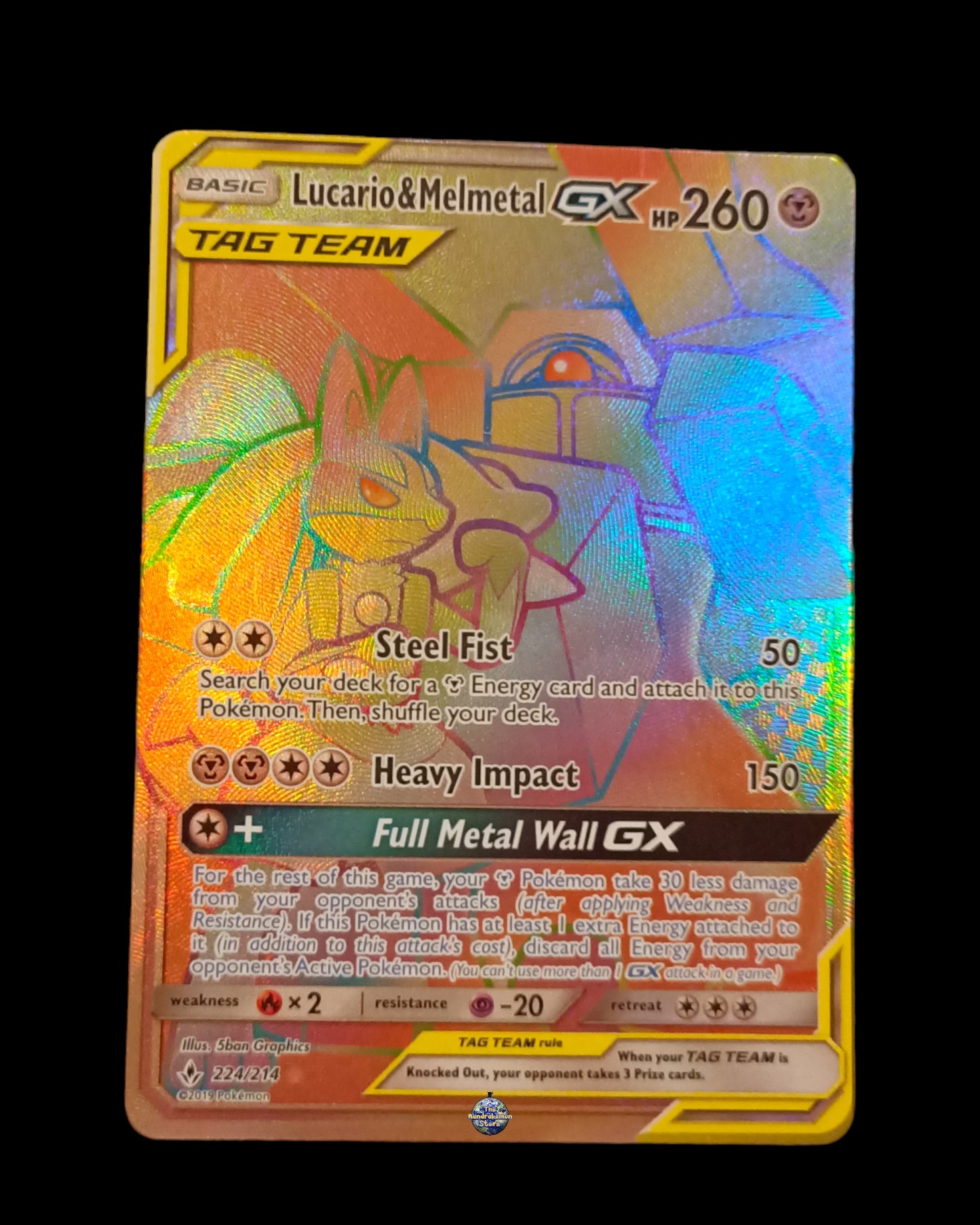 Lucario e Melmetal GX Tag Team Hyper