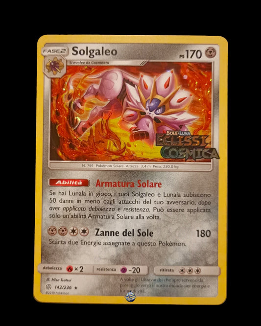 Solgaleo Holo Stamped Eclissi Cosmica