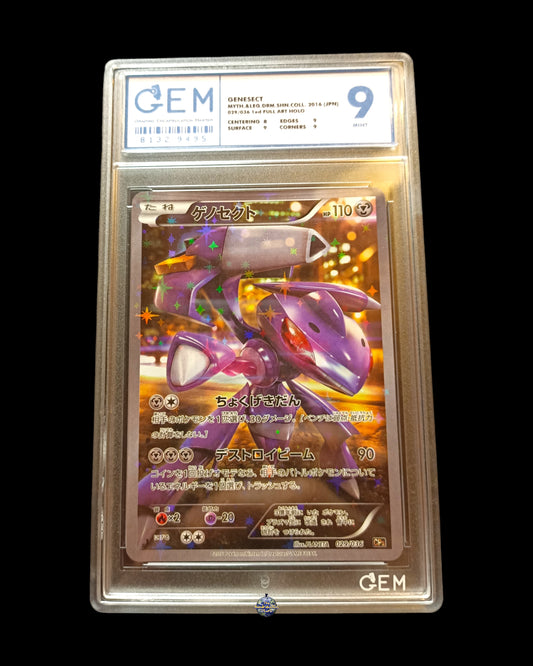 Genesect Full Art GEM 9