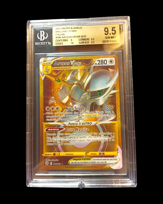 Arceus Vastro Gold BECKETT 9,5