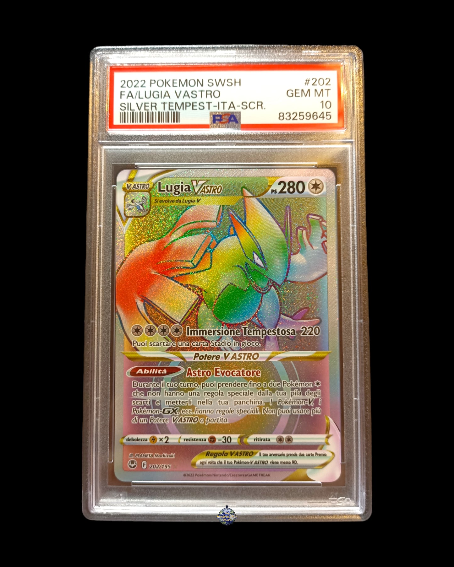 Lugia Vastro Hyper PSA 10