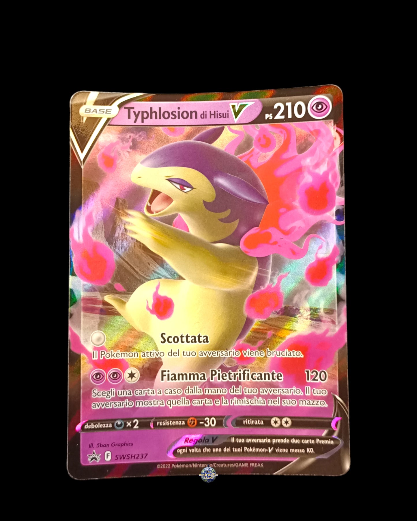 Typhlosion di Hisui V Promo