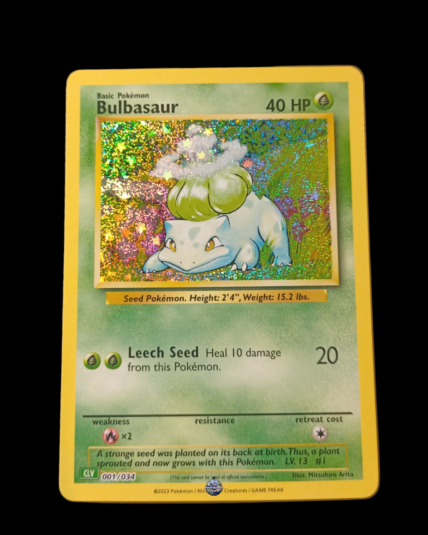 Bulbasaur Holo (Classic Collection) CLV