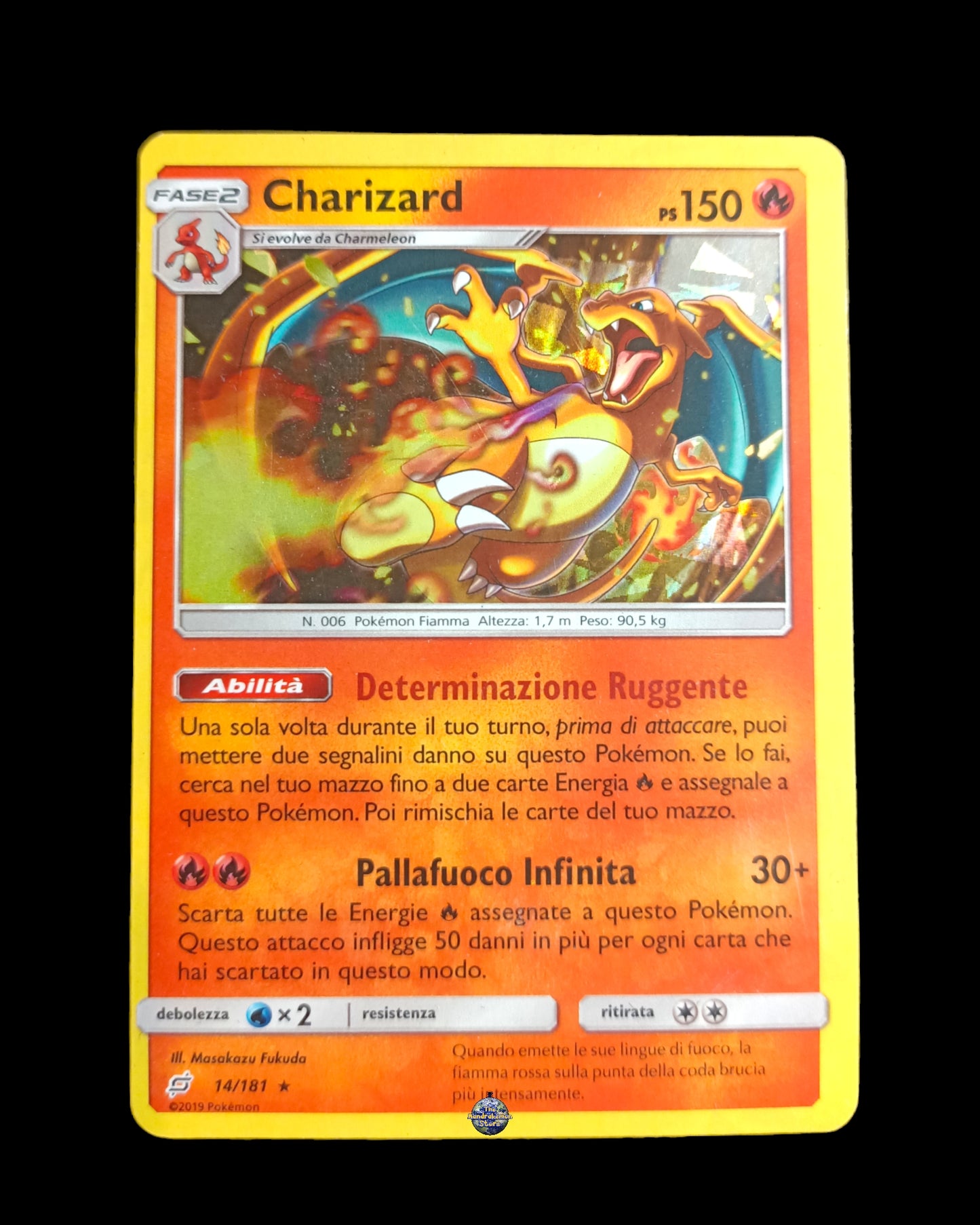 Charizard Holo Cracked Ice