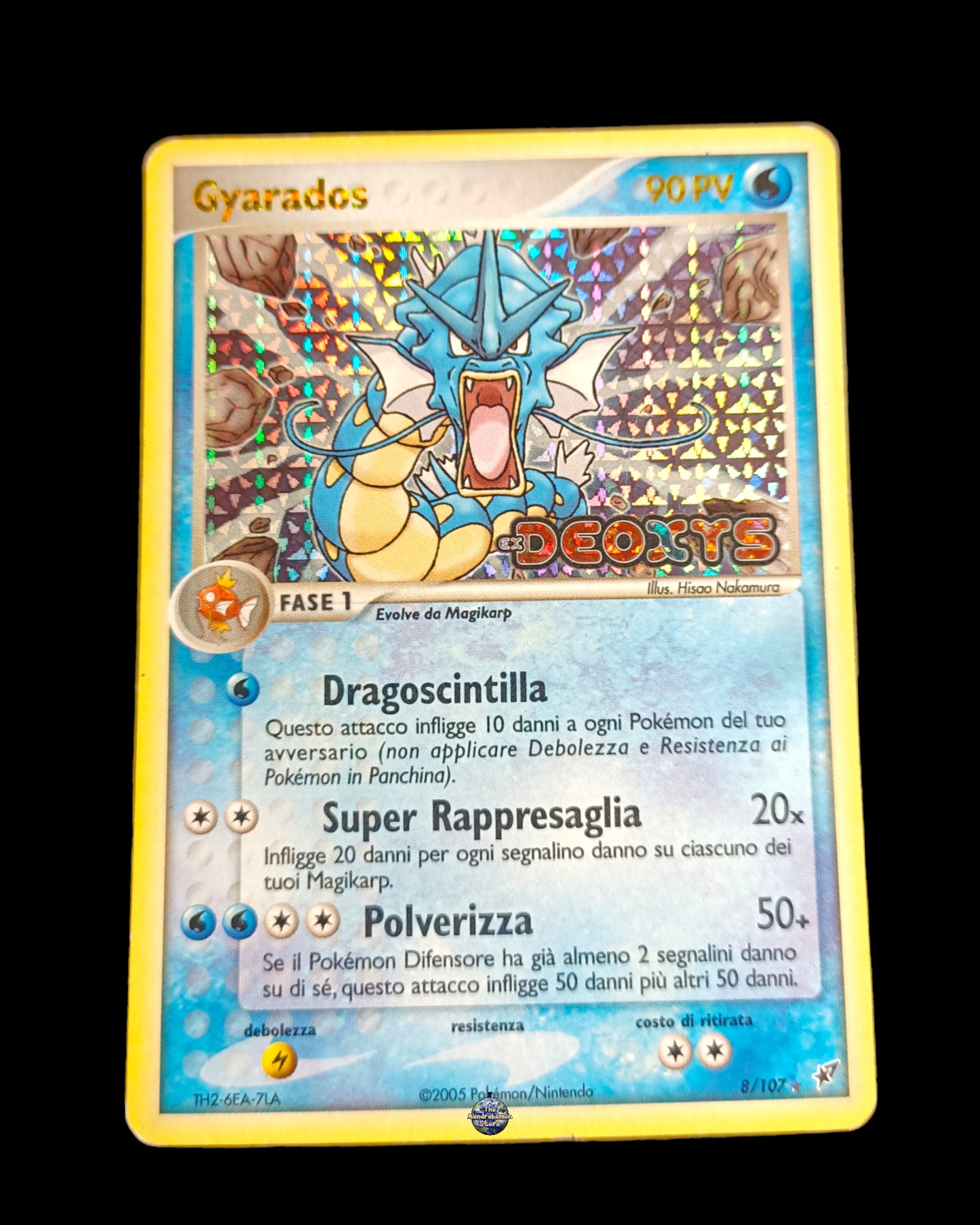 Gyarados Ex Deoxys Stamped