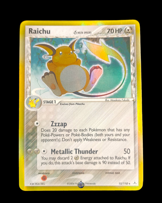 Raichu Holo Delta Specie