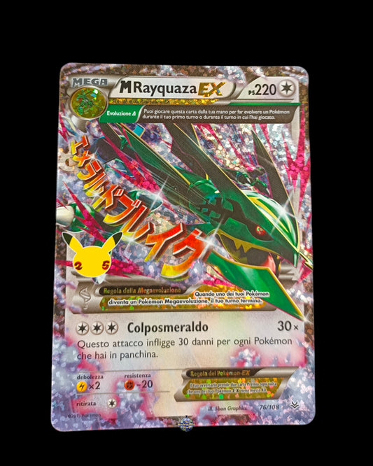 M Rayquaza EX 25th