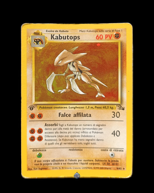 Kabutops Holo 1ed Fossil