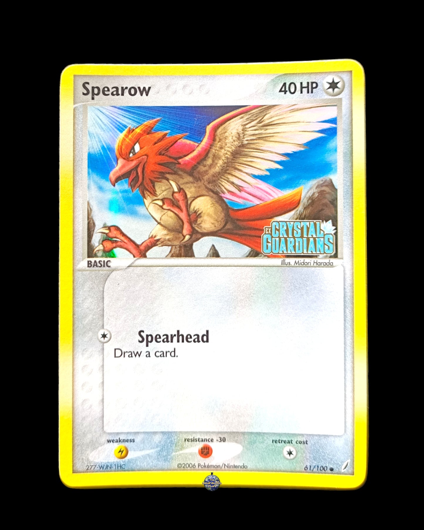 Spearow Holo Stamped