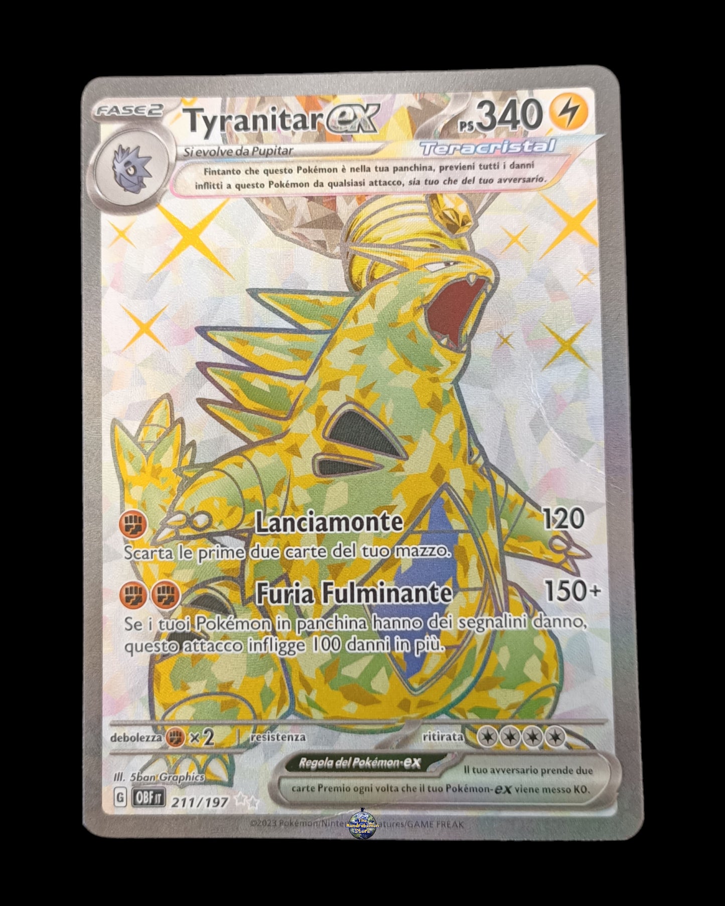 Tyranitar EX Fuoriserie