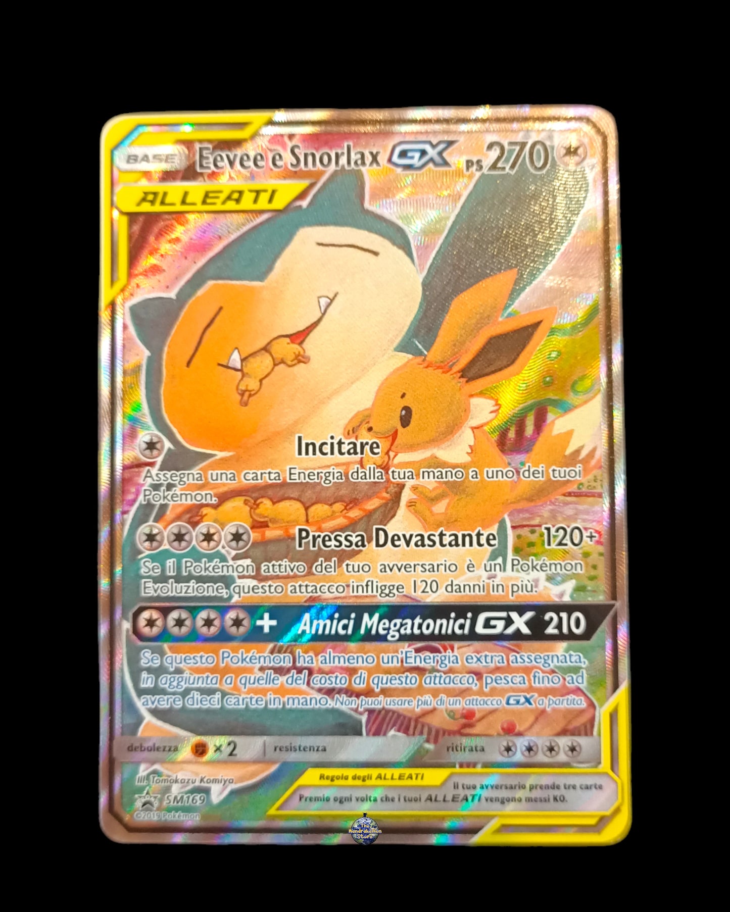 Eevee & Snorlax Gx Promo