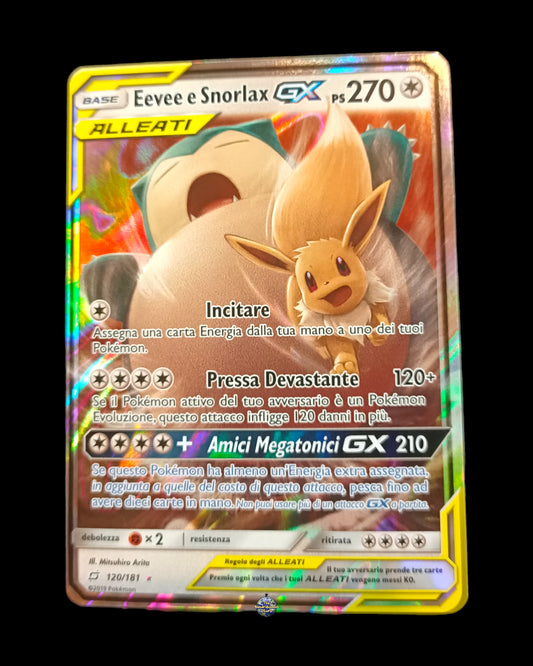 Eevee & Snorlax Gx