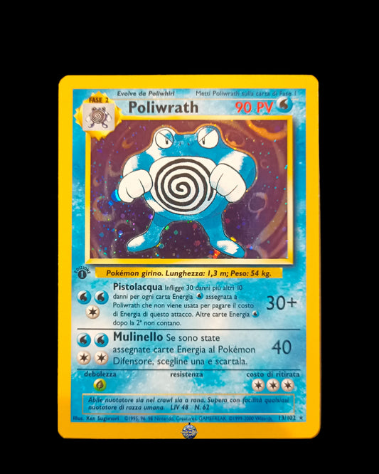 Poliwrath 1ª Edizione Holo