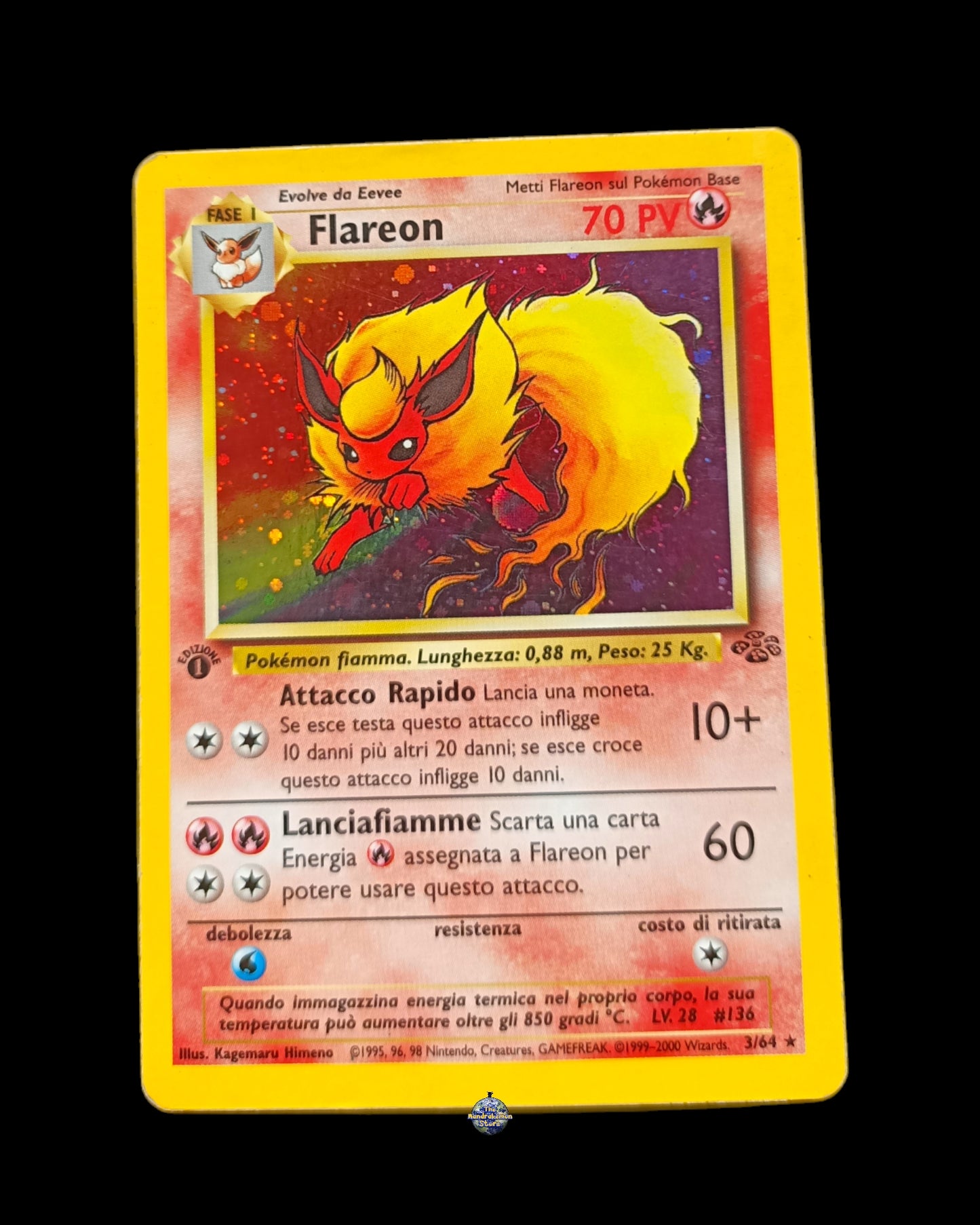 Flareon Holo Jungle 1ª Edizione