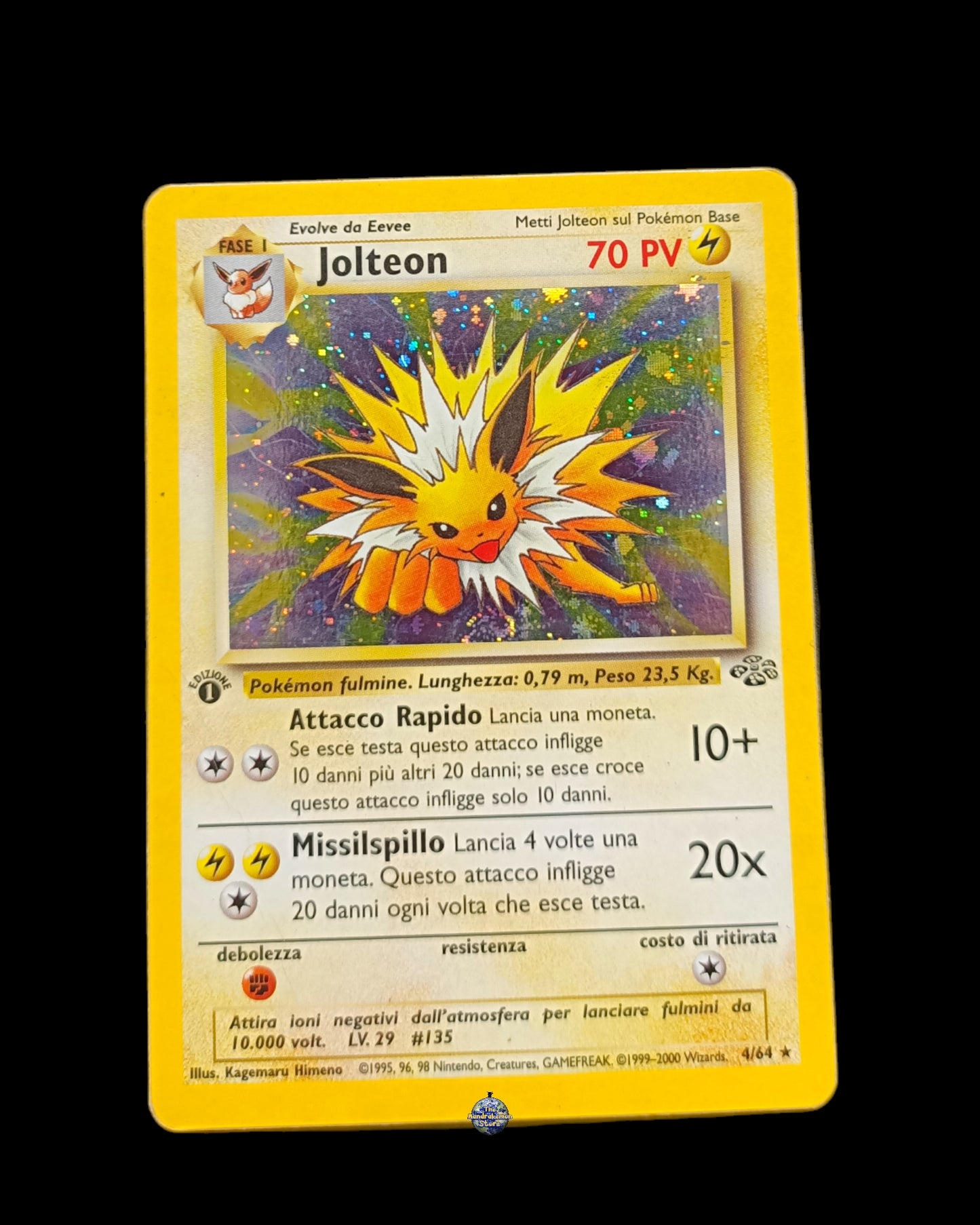 Jolteon Holo Jungle 1ª Edizione